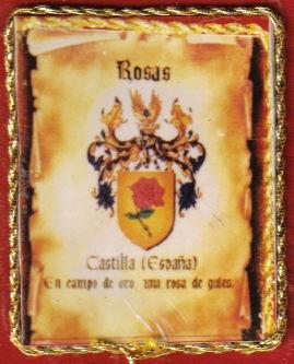 Escudo y s&iacute;mbolo de la Fam. Rosas